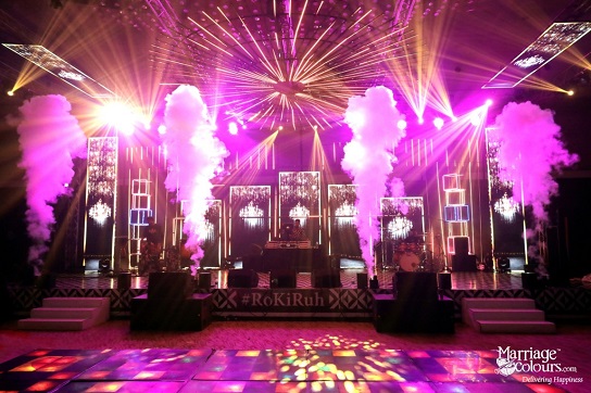 sangeet decor, grand hyatt bolgatty